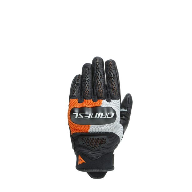 Dainese D-Explorer 2 Gloves - Glacier-Grey/Orange/Black