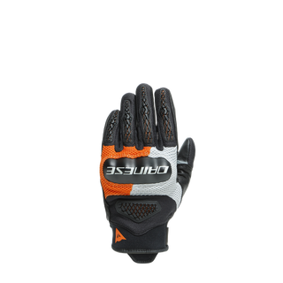 Dainese D-Explorer 2 Gloves - Glacier-Grey/Orange/Black