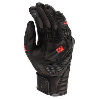 Dririder Torque Short Cuff Gloves - Black/grey/Red