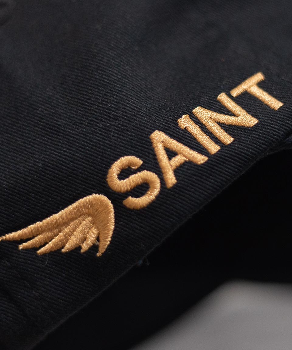 Saint Baseball Cap - Black