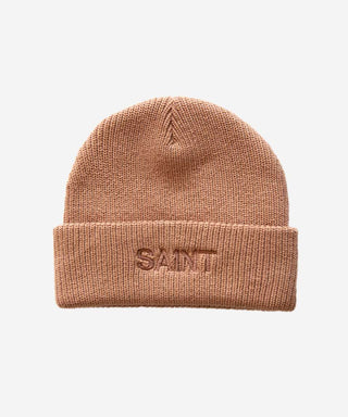 Saint No. 1 Skull Beanie - Camel