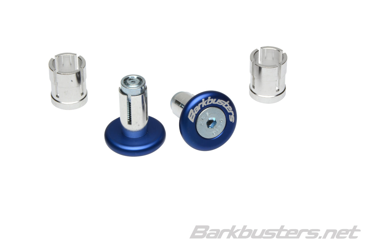 Barkbusters Accessory - Bar End Plug (Anodized) - Blue