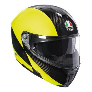 AGV Sport Modular – Carbon / Yellow - MotoHeaven