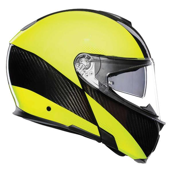 AGV Sport Modular – Carbon / Yellow - MotoHeaven