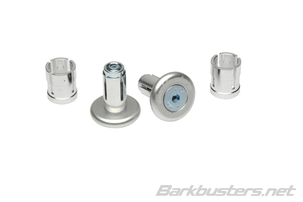 Barkbusters Accessory - Bar End Plug (Anodized) - Silver