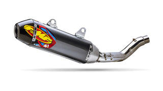 FMF HON CRF250R'22-23 FACTORY 4.1 RCT STAINLESS SL (SLIP-ON) W/ CARBON END CAP 041610