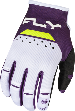 Fly Racing Kinetic Reload 2024 Gloves - Deep Pure White Hi Vis