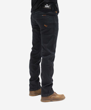 Saint Unbreakable Straight Fit jean (armour pockets) Black