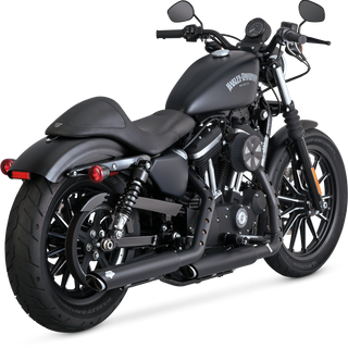 V&H Twin Slash 3" Slip-Ons Sportster 14-20 - Black