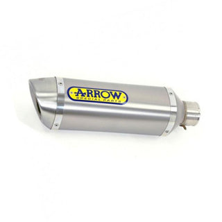 Arrow Street Thunder Aluminium Slip-On Muffler w/Steel End Cap for Suzuki GSX-R 600 i.e. 11-16/GSX-R 750 i.e. 11-16