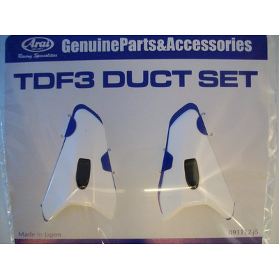 Arai Tdf Duct-3 Set - White