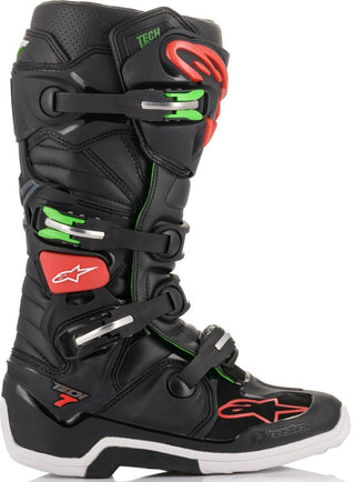 Alpinestars Tech 7 MX Boots - Black/Red/Green