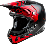 Fly Racing Formula Cc Tektonic Helmet - Black/Red/Orange