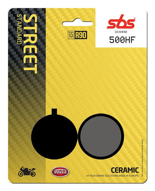 SBS FRICTION - Ceramic Front Brake Pads - 500HF-