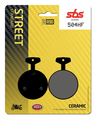 SBS Organic Brake Pads Front-Rear - 504HF-