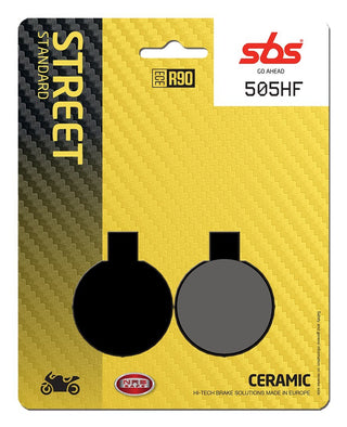 SBS Organic Brake Pads Front-Rear - 505HF-