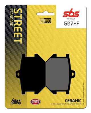 SBS Organic Brake Pads Front-Rear - 507HF-