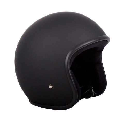 Bell Helmet Custom 500 Matte Black - No Studs - MotoHeaven
