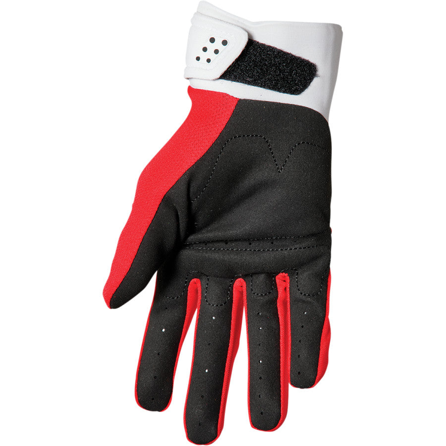 Thor Spectrum Gloves - Red/White