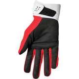 Thor Youth Spectrum Gloves - Red/White