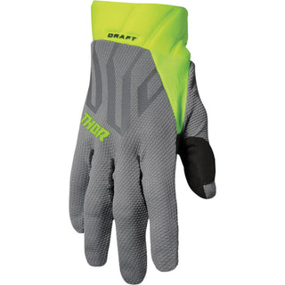 Thor Draft Gloves - Grey/Acid