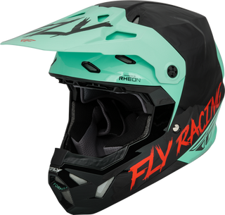 Fly Racing Youth Formula CP S.E. Rave Helmet - Black Mint/Red