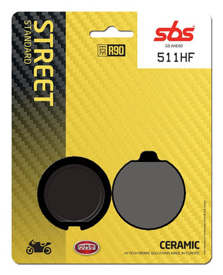 SBS FRICTION - Ceramic Front Brake Pads - 511HF-