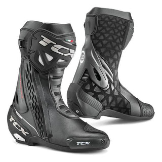 TCX RT Race Waterproof Boots– Black - MotoHeaven