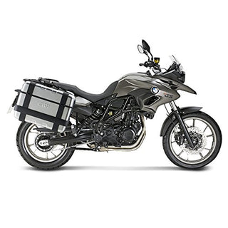 Givi Monokey Pannier Pair (pl/plr) 46LT Trekker (3 Keys) - Silver