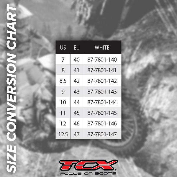 TCX Racing Speedway Boots– White - MotoHeaven