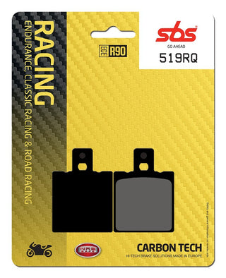 SBS FRICTION - Carbon Tech Racing Rear Brake Pads - 519RQ-