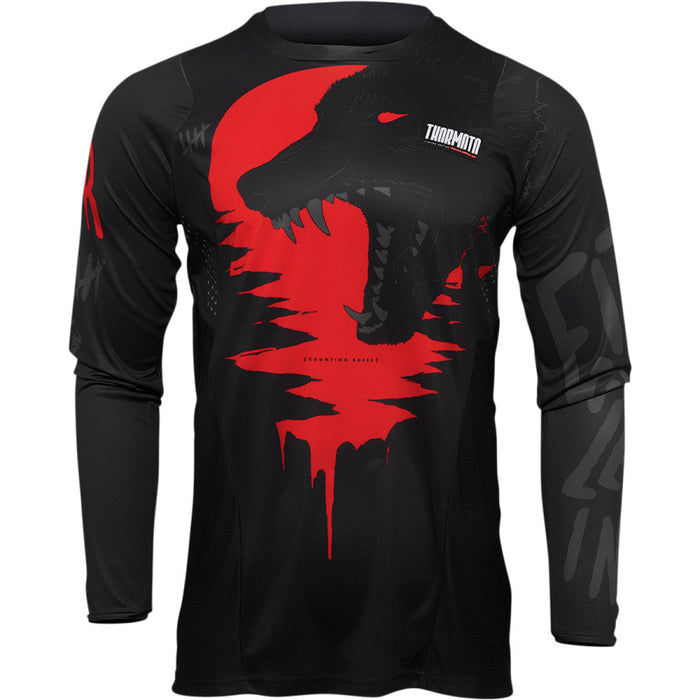Thor Pulse Counting Sheep Jersey - Black/Red