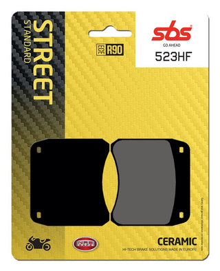 SBS Organic Brake Pads Front-Rear - 523HF-