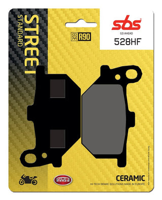 SBS Organic Brake Pads Front-Rear - 528HF-
