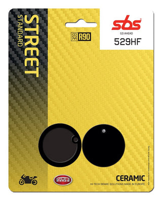 SBS Organic Brake Pads Front-Rear - 529HF-