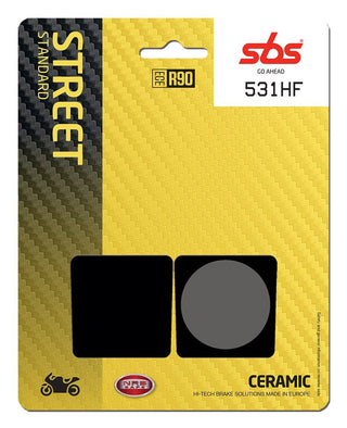 SBS FRICTION - Ceramic Front Brake Pads - 531HF-