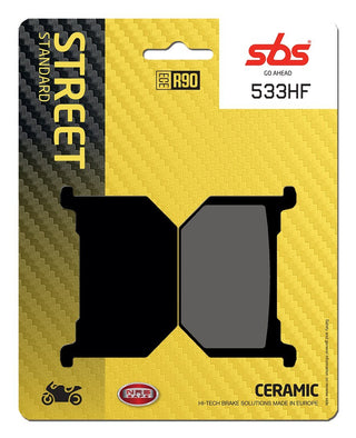 SBS FRICTION - Ceramic Front Brake Pads - 533HF-