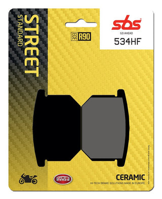 SBS FRICTION - Ceramic Front Brake Pads - 534HF-