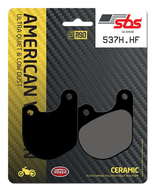 SBS Hd Ceramic Brake Pads Front-Rear - 537H.HF-