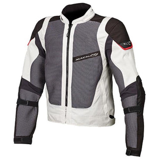 Macna Sunrise mesh jacket – Ivory/ Grey/Black - MotoHeaven