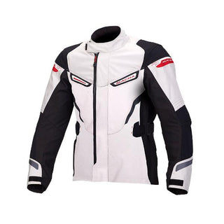 Macna Myth Textile Jacket IV - Light Grey/Black - MotoHeaven