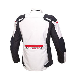 Macna Myth Textile Jacket IV - Light Grey/Black - MotoHeaven