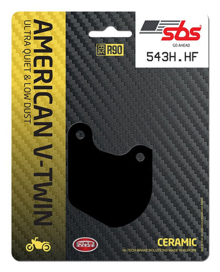 SBS Hd Ceramic Brake Pads Front-Rear - 543H.HF-