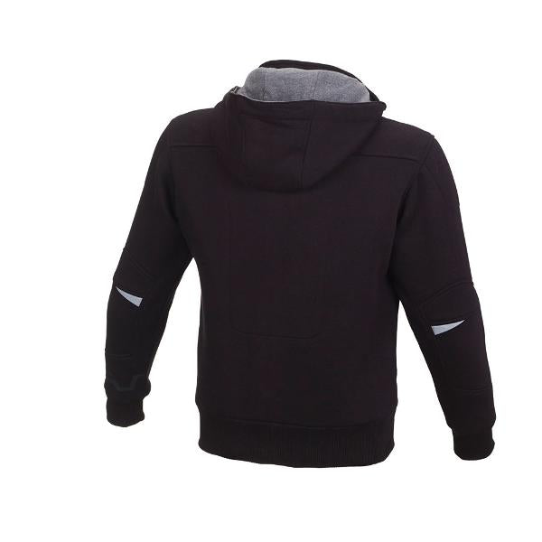Macna Freeride Hoody Cotton Jacket –  Black - MotoHeaven