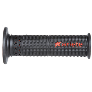 Ariete Motorcycle Hand Grips - Road - Estoril - Black Red