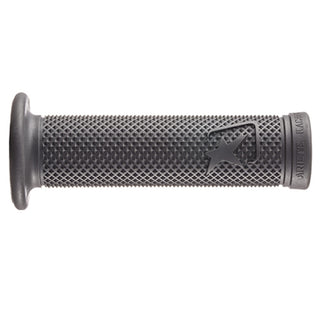 Ariete Motorcycle Hand Grips - Aries - Dark Grey - Road - Closed End