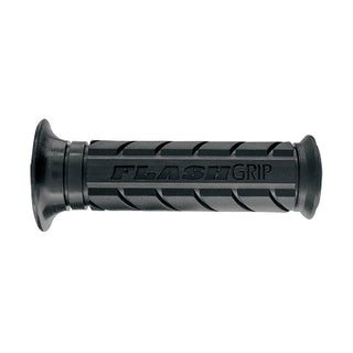 Ariete Motorcycle Hand Grips - Flashgrip - Road Black Open End 120mm