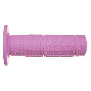 Ariete Motorcycle Hand Grips - Mx Half Waffle - Pink