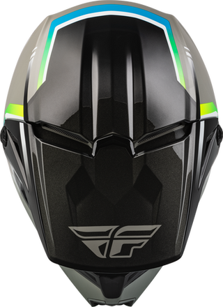 Fly Racing Kinetic Vision Helmet - Grey/Black