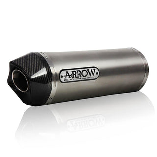 Arrow Race-Tech Titanium Slip-On Muffler w/Carbon End Cap for Kawasaki Z 900 17-19/Z 900 E 17-18/Z 900 A2 19-20